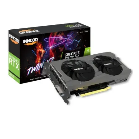 INNO3D Nvidia GEFORCE RTX 3050 TWIN X2 6GB GDDR6 PCI-E 4.0 96-Bit Graphics Card