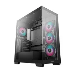 Deepcool CG580 4F V2 Micro ATX Mid Tower Cabinet Black (R-CG580-BKADA4-G-2)