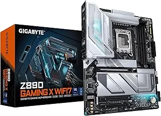 GIGABYTE Z890 Gaming X WiFi 7 Supports Intel® Core™ Ultra Processors (Series 2) with 4*DDR5 with XMP Memory Module Support, 4*M.2 Slots, Including 1* PCIe 5.0 x4, 2.5GbE LAN & Wi-Fi 7