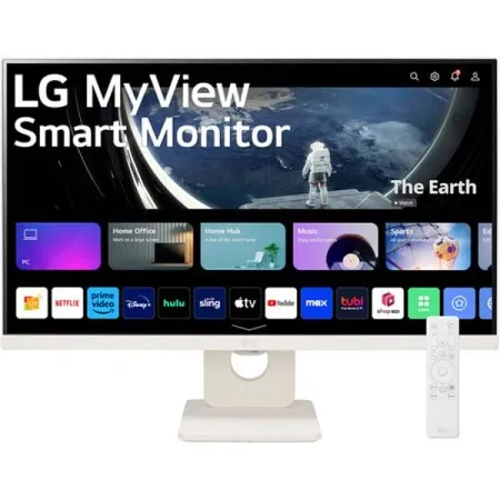 LG 25SR50F-W 25-Inch (1920×1080) IPS Display Smart Monitor (White)