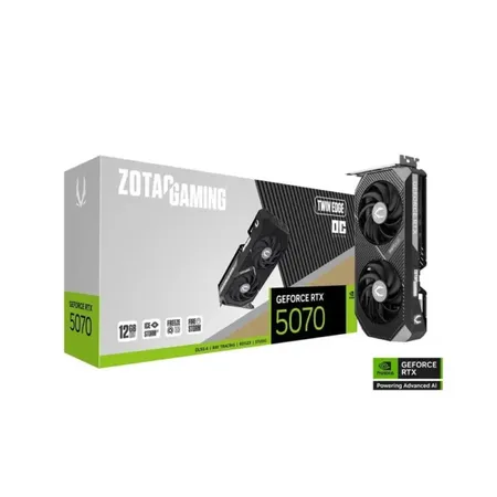 ZOTAC GAMING GeForce RTX 5070 Twin Edge OC 12GB GDDR7 Graphics Card