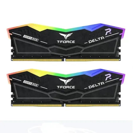 TeamGroup Delta RGB Single 32GB (1x32GB) 6000 MHz DDR5 CL38 Black Memory FF3D532G6000HC38G01
