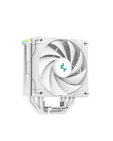 DEEPCOOL AK400 Digital WH 120mm Single Tower CPU Air Cooler With ARGB LED Strips (White)