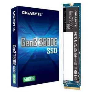 GIGABYTE 2500E 500GB M.2 NVMe Gen3 Internal Solid State Drive (SSD)