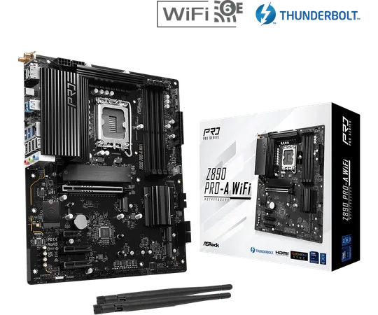 Asrock Z890 Pro A WIFI DDR5 Intel Motherboard