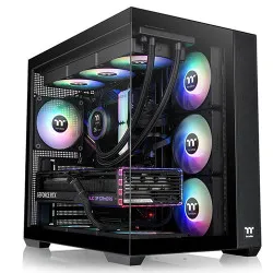 Thermaltake View 380 TG ARGB Mid Tower Chassis Black (CA-1Z2-00M1WN-00)