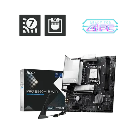 MSI PRO B860M-B WIFI M- ATX DDR5 Motherboard