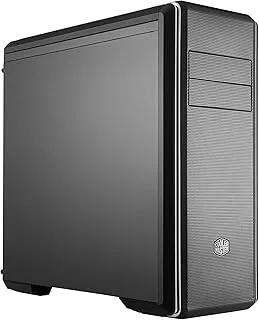 Cooler Master Masterbox Cm694 Mid Tower Eatx Computer Cabinet Mesh Front Modular HDD Cages with 3 120Mm Fans Mcb-Cm694-Kn5N-S00, Black