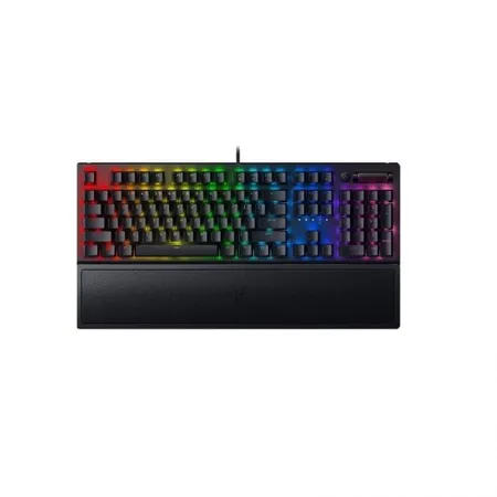 RAZER BlackWidow V3 RGB Mechanical Full Size Wired Gaming Keyboard ( Quartz ) ( Green Switch )