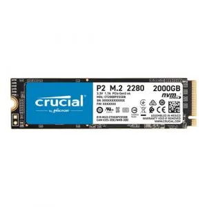 CRUCIAL P2 2TB M.2 NVME Gen3 Internal Solid State Drive ( SSD )