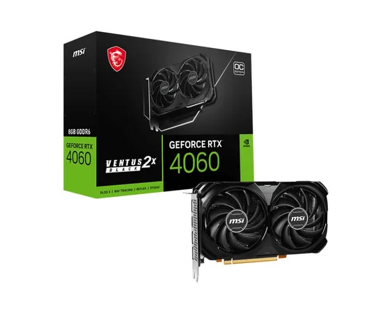 MSI GEFORCE RTX 4060 8GB VENTUS 2X OC GRAPHIC CARD