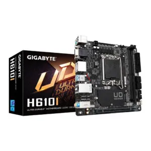 Gigabyte H610I DDR5 (rev. 1.0) Intel Motherboard Supports Intel 12th, 13th & 14th Gen Processors