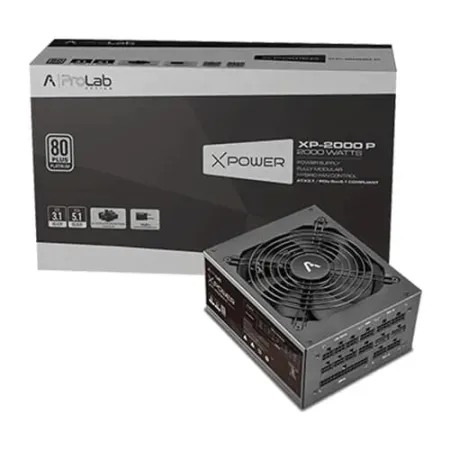 ProLab Design XPower XP-2000P 2000 Watt ATX 3.1 Platinum Fully Modular Power Supply (XP-2000P-PLATINUM)