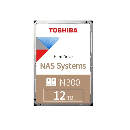 Toshiba N300 12TB 3.5-inch SATA 7200RPM NAS Internal Hard Disk