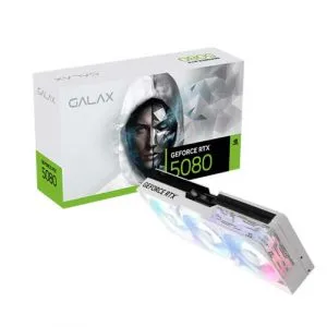 GALAX GeForce RTX 5080 EX Gamer 1-Click OC 16GB GDDR7 White Graphic card 58NZN6MDBZWH