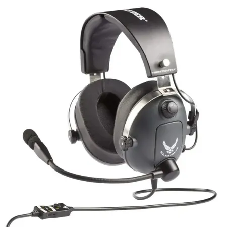 THRUSTMASTER T. Flight Wired Gaming Headset With AirForce Edition Game Over Ear Grey