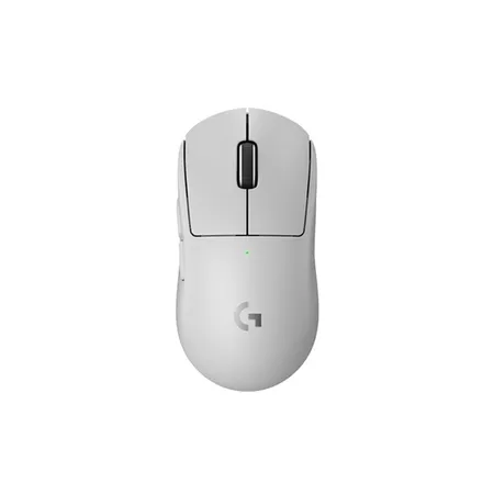 LOGITECH G PRO X Superlight 2 DEX Wireless Ergonomic Gaming Mouse ( 910-007363 / 44000DPI / 5 macro Button ) ( White )