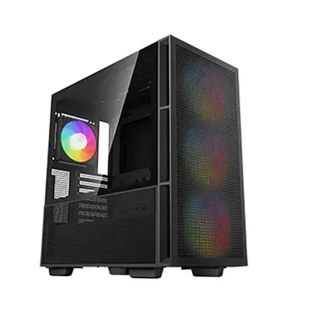 Deepcool CH560 Mid Tower ARGB Computer Case - Black (R-CH560-BKAPE4-G-1)