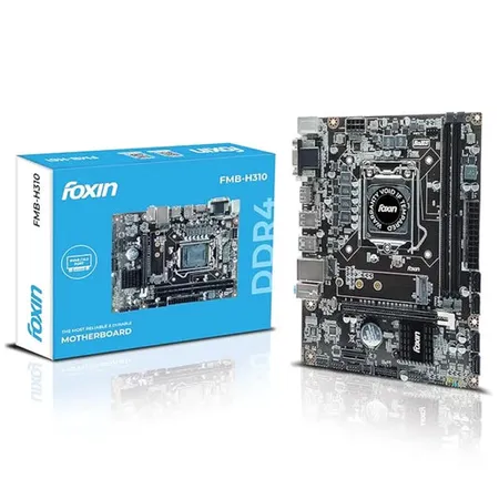 FOXIN H310 PRIME Intel LGA1151 Motherboard H310 Chipset Dual Channel DDR4 NVME