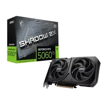 MSI GeForce RTX 5060 Ti Shadow 2X OC Plus 16GB GDDR7