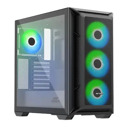 Ant Esports 611 Air Black Mid Tower Case Without Power Supply