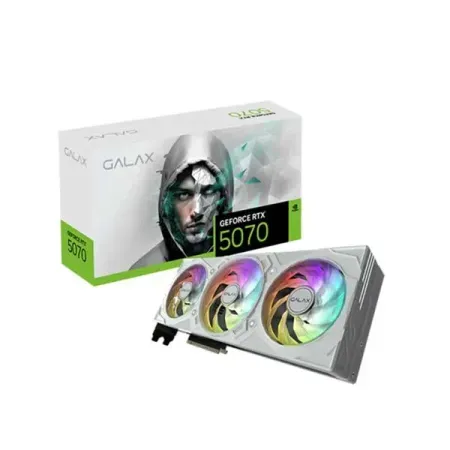GALAX Geforce RTX 5070 EX Gamer 1 Click OC White 12GB NVIDIA Graphic Card