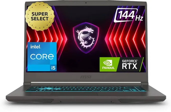 MSI THIN 15 INTEL CORE I5 13TH GEN 13420H – (16 GB/512 GB SSD/WINDOWS 11 HOME/6 GB GRAPHICS/NVIDIA GEFORCE RTX 3050/144 HZ) THIN 15 B13UDX-3223IN GAMING LAPTOP (15.6 INCH, COSMOS GRAY, 1.86 KG)