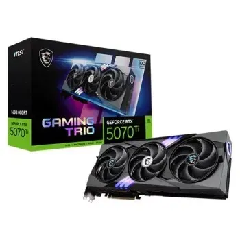 MSI RTX 5070 Ti Gaming Trio OC Plus 16GB GDDR7 Graphics Card (G507T-16GTCP)