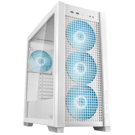 Asus TUF Gaming GT302 ARGB ATX mid-tower case-White