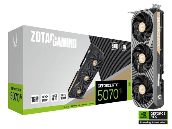 Zotac Gaming RTX 5070 Ti Solid SFF 16GB Graphics Card