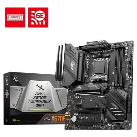 MSI MAG X670E Tomahawk WiFi Motherboard...