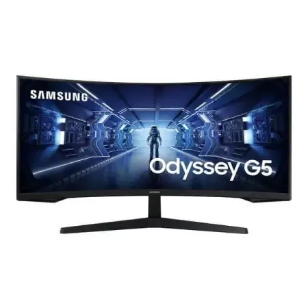 SAMSUNG Odyssey G5 LC34G55TWWWXXL 34 Inch 2K WQHD 165Hz VA Panel 72%SRGB 1MS AMD Freesync Gaming Monitor