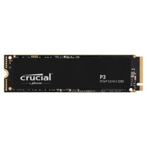CRUCIAL P3 500GB M.2 NVME Gen 3 Internal Solid State Drive ( SSD )