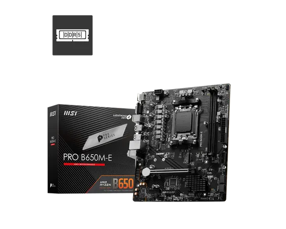 MSI PRO B650M-E Motherboard...