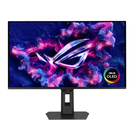 ASUS ROG Strix OLED XG27ACDMS Gaming Monitor, 280 Hz, 0.03 ms, Custom heatsink, Neo Proximity Sensor, uniform brightness, G-SYNC compatible – Black