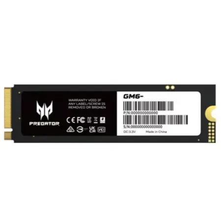 Acer Predator 4TB GM6 BL.9BWWR.135 M.2 2280 PCIe Gen4 x4 SSD