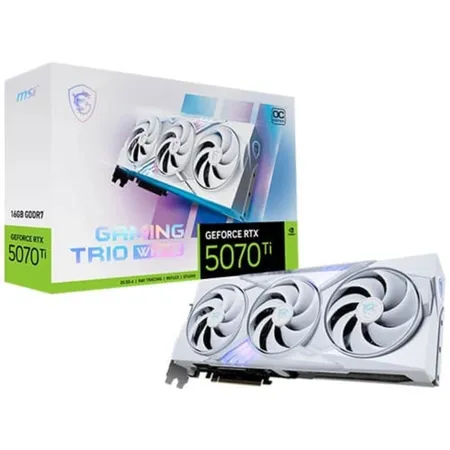 MSI GeForce RTX 5070 Ti Gaming Trio White 16GB Nvidia Graphic Card