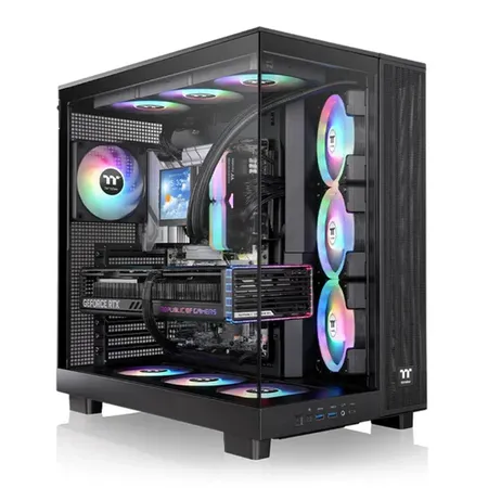 Thermaltake View 380 XL TG ARGB Mid Tower Tempered Glass Computer Case