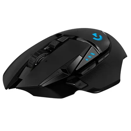 Logitech G502 Lightspeed Rechargeable Wireless 25K Sensor Gaming Mouse with Adjustable DPI Up to 25600 and 11 Programmable Buttons