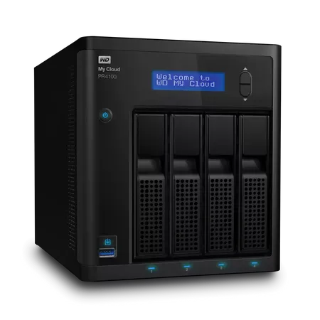 WESTERN DIGITAL MY CLOUD PRO PR4100 NETWORK ATTACHED STORAGE