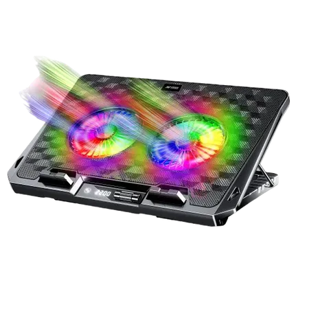 ANT ESPORTS NC281 GAMING LAPTOP COOLING PAD WITH 2 FANS