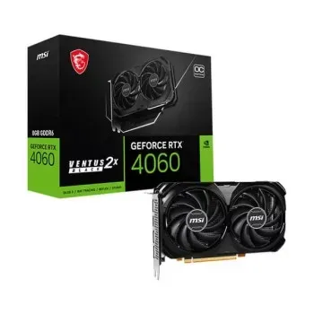 MSI GeForce RTX 4060 Ventus 2x Black 8G OC Graphic Card