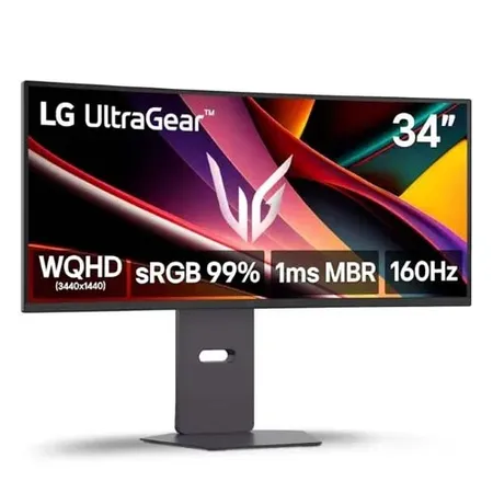 LG Ultragear 34G600A-B 34″ Inch WQHD (3440×1440) Curved Gaming Monitor