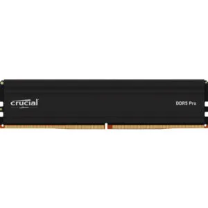 Crucial Pro OC 16GB (16GB x 1) DDR5 6000Mhz UDIMM Desktop Gaming Memory (RAM) Black