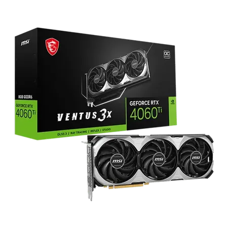 MSI GeForce RTX 4060 Ti VENTUS 3X 8G OC Graphic Card