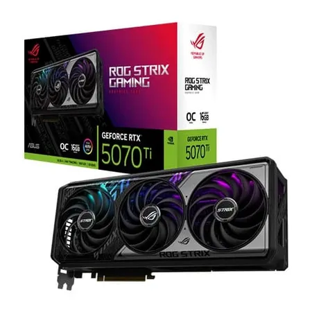 Asus Rog Strix Rtx 5070 Ti Oc Edition 16Gb GDDR7 Graphics Card