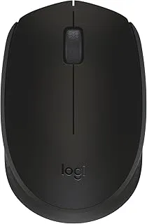 Logitech B170 USB Mouse,12-Months Battery Life, Ambidextrous, PC/Mac/Laptop - Black