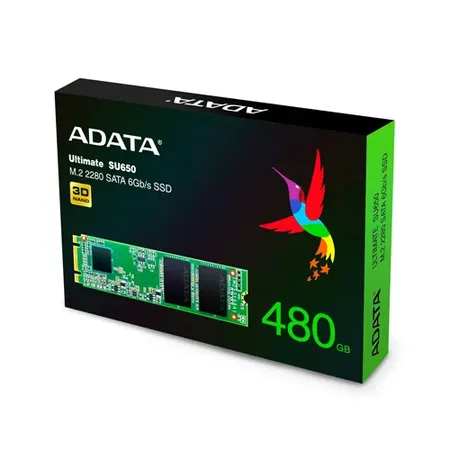 ADATA Ultimate SU650 480GB M.2 SATA Solid State Drive (SSD)