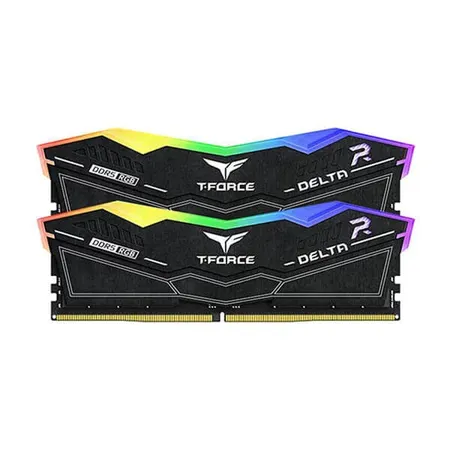 TeamGroup T-Force Delta RGB 32GB (16GBx2) DDR5 7200MHz Desktop RAM (Black) FF3D532G7200HC34ADC01