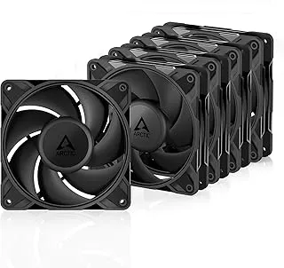 ARCTIC P12 Pro PST CO - Powerful Premium Fan for Continuous Operation, 120 mm PWM Fan with Y-Cable Splitter, 400-3000 RPM, 0 RPM <5% PWM, Dual Ball Bearing, 4-Pin - Black